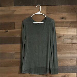 Women's Long Sleeve Top - Green